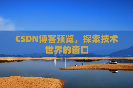 CSDN博客预览，探索技术世界的窗口